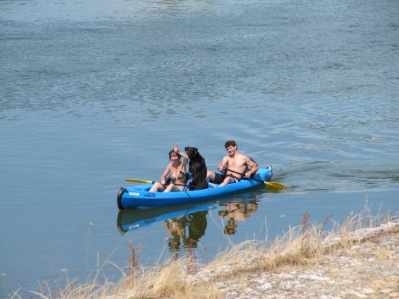 Canoë à Bréhémont