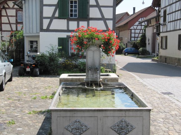 Fontaine d'eau potable