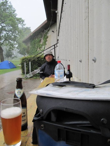 Grosse pluie avant de dîner