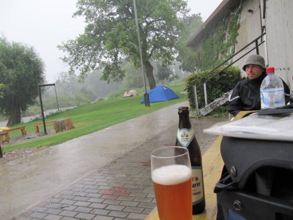 Grosse pluie avant de dîner