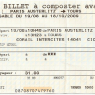 Billets Paris - Tours