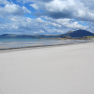 Grande plage devant le camping
