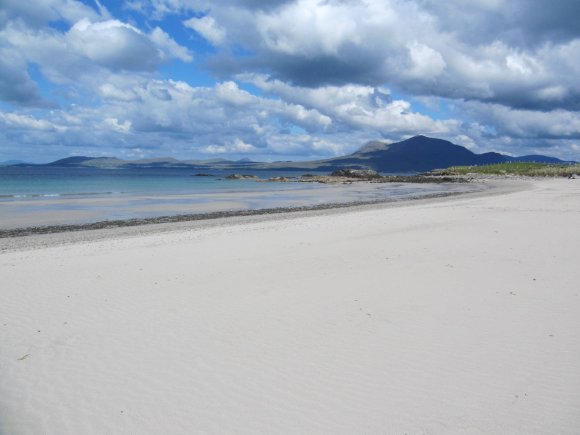 Grande plage devant le camping