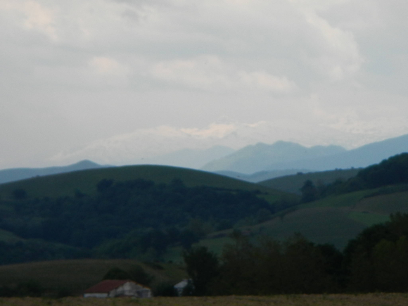 Des orages sur les Pyrénées