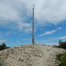 La croix de fer (« Cruz de Ferro »), près du col de Foncebadón