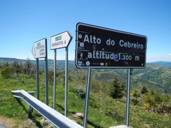 Col du Cebreiro, 1300m