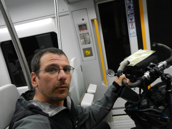 Dans le métro Irún - Hendaye