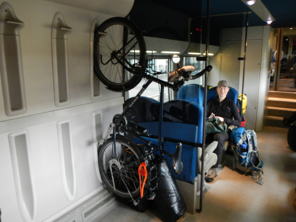 Dans le TER Hendaye - Bordeaux