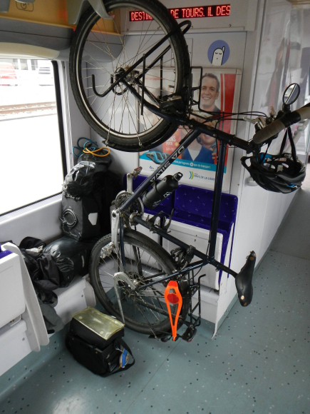 Dans le TER Nantes - Tours