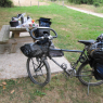 Déjeuner au bord de la Mayenne