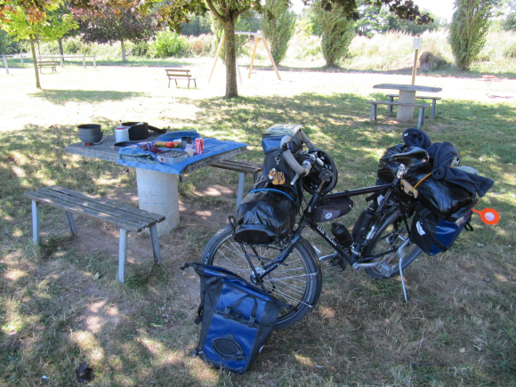 Déjeuner vers Rilly-sur-Loire