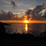 Éveil du soleil à Cancale