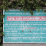 Avis aux promeneurs