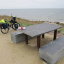 Déjeuner à la plage de Trégana