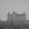 Château de Saumur dans la brume